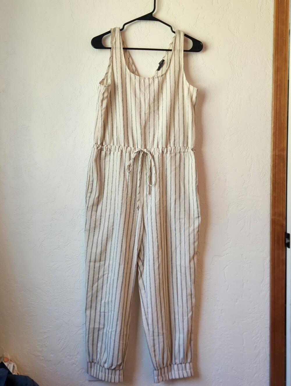 Drew Striped Jumpsuit